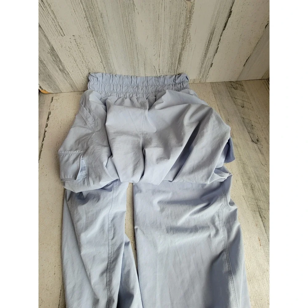 Athleta girl L/12 youth blue pants clothing apparel high-waisted jogger